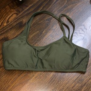 EXPRESS army green top